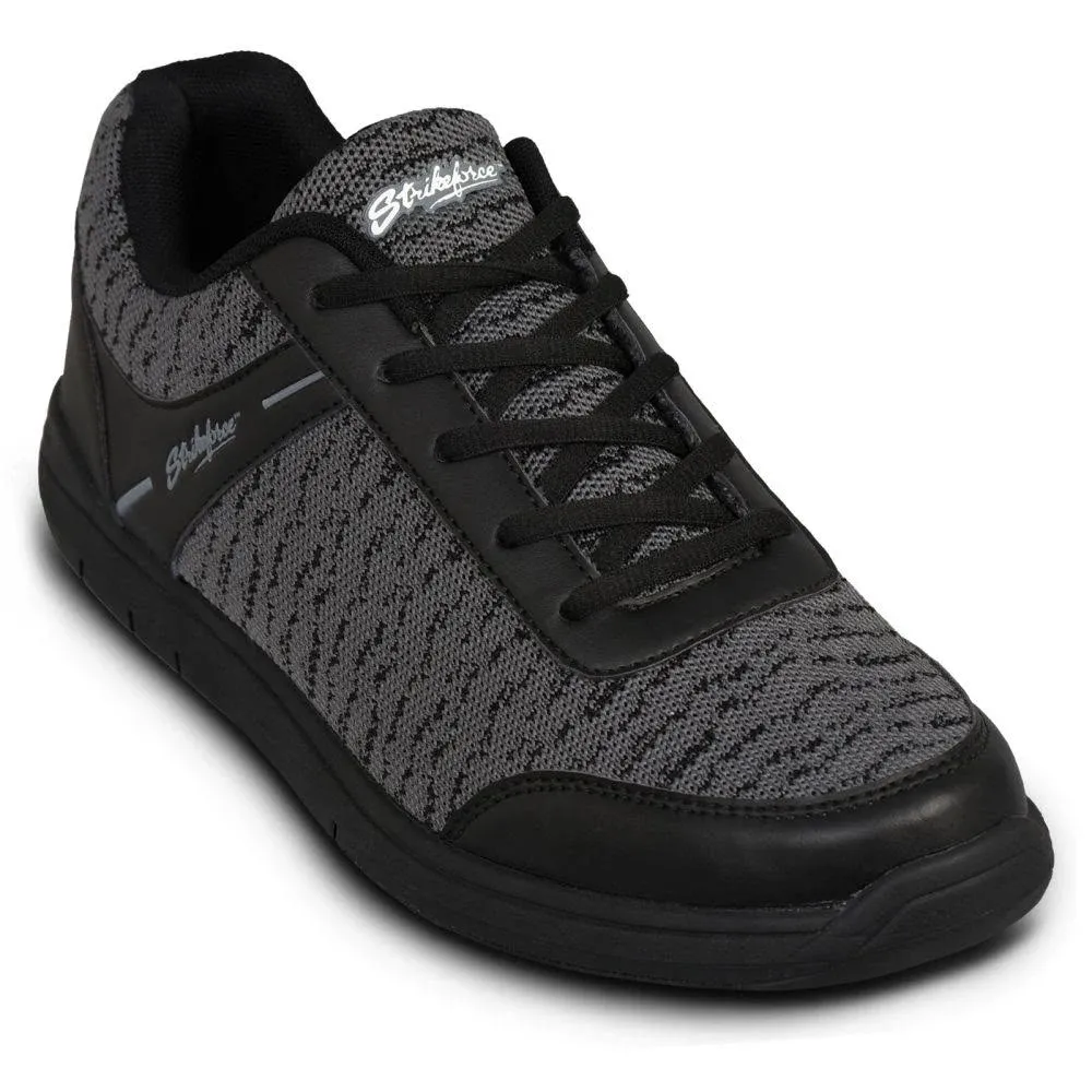 Strikeforce Men's Flyer Mesh Bowling Shoes, Black