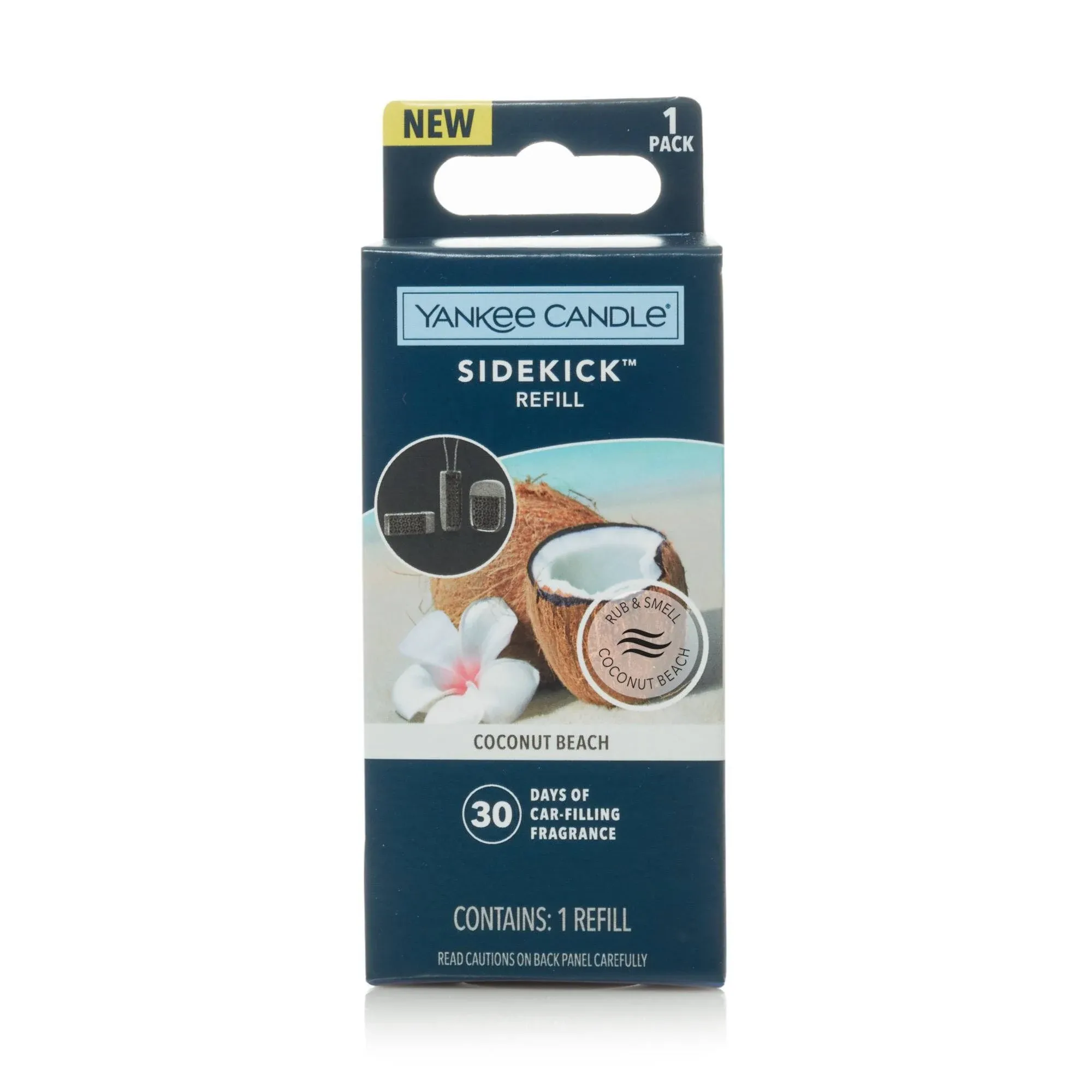 Yankee Candle Sidekick Refill, Coconut Beach - Each