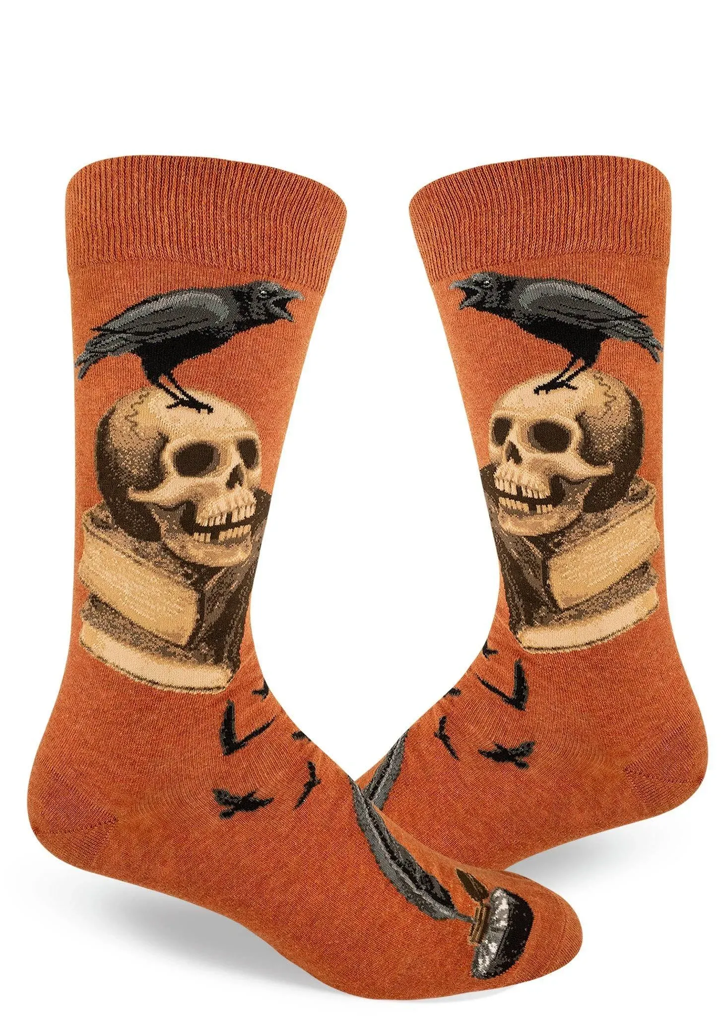 Nevermore Crew Socks