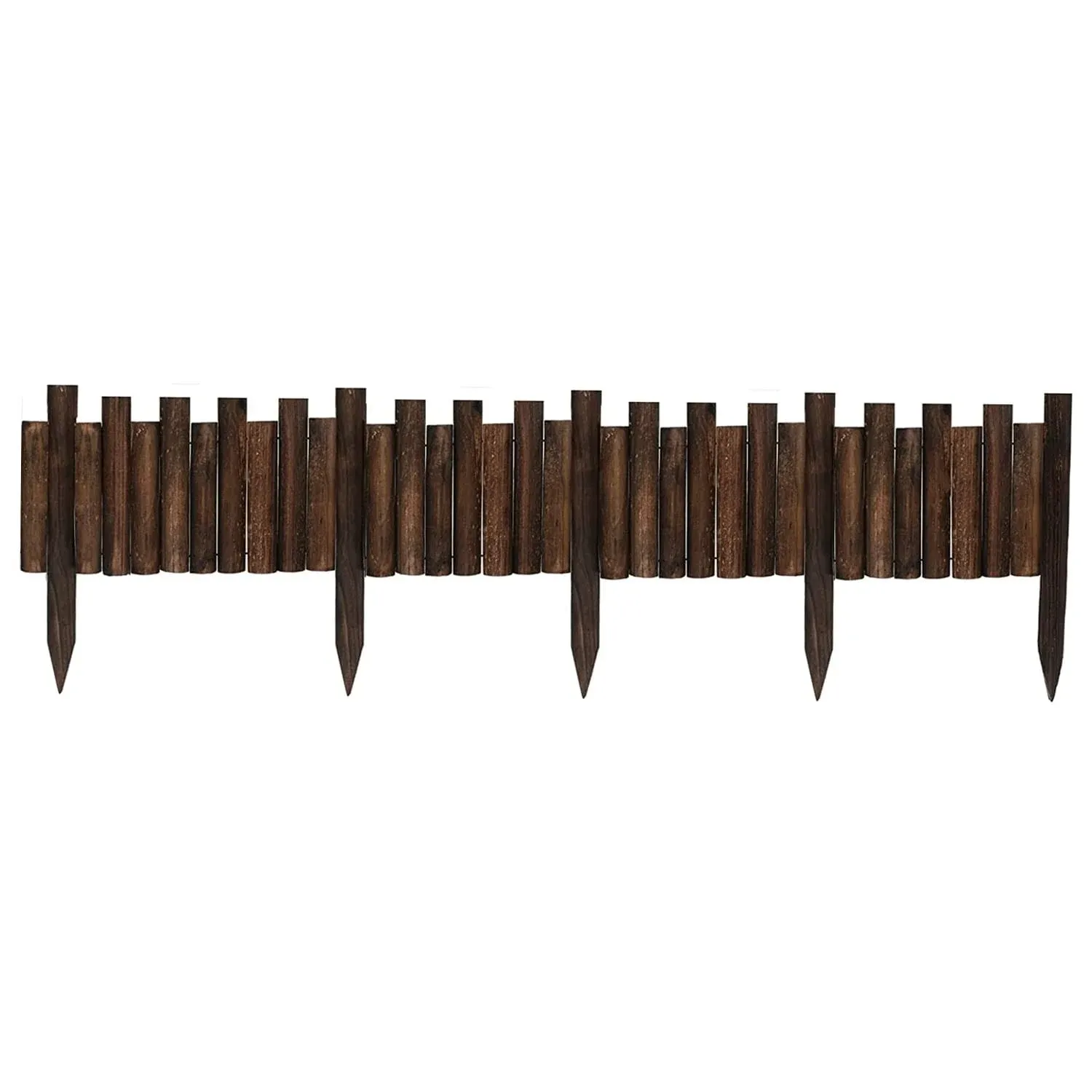 Worth Garden Wooden Staggered Short Fence