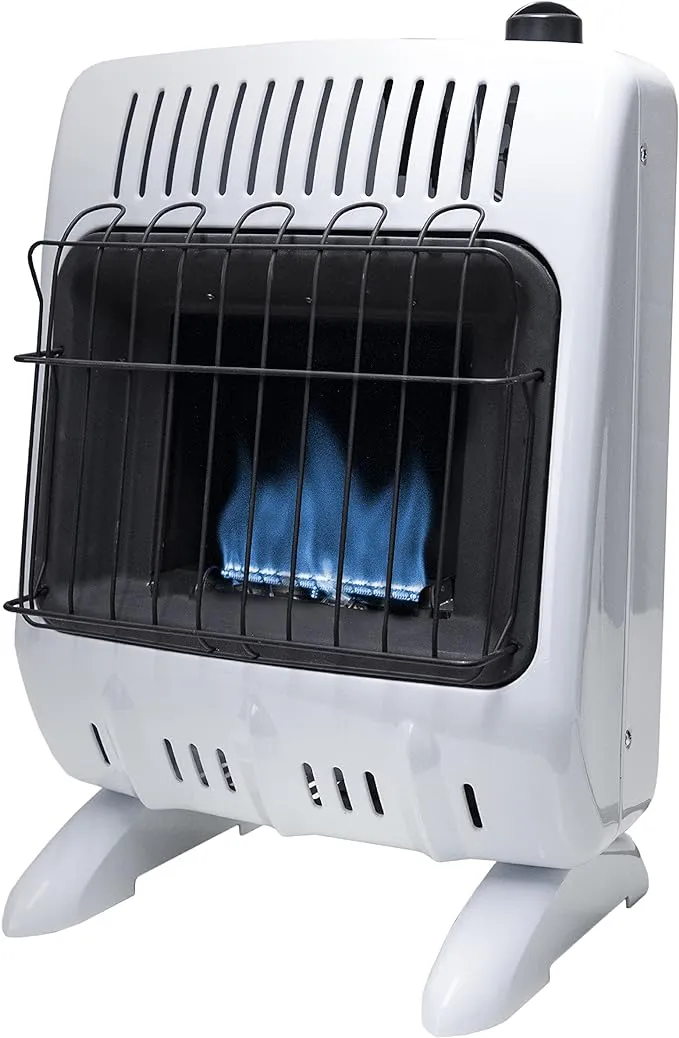 Vent Free 10,000 BTU Blue Flame Propane Space Heater