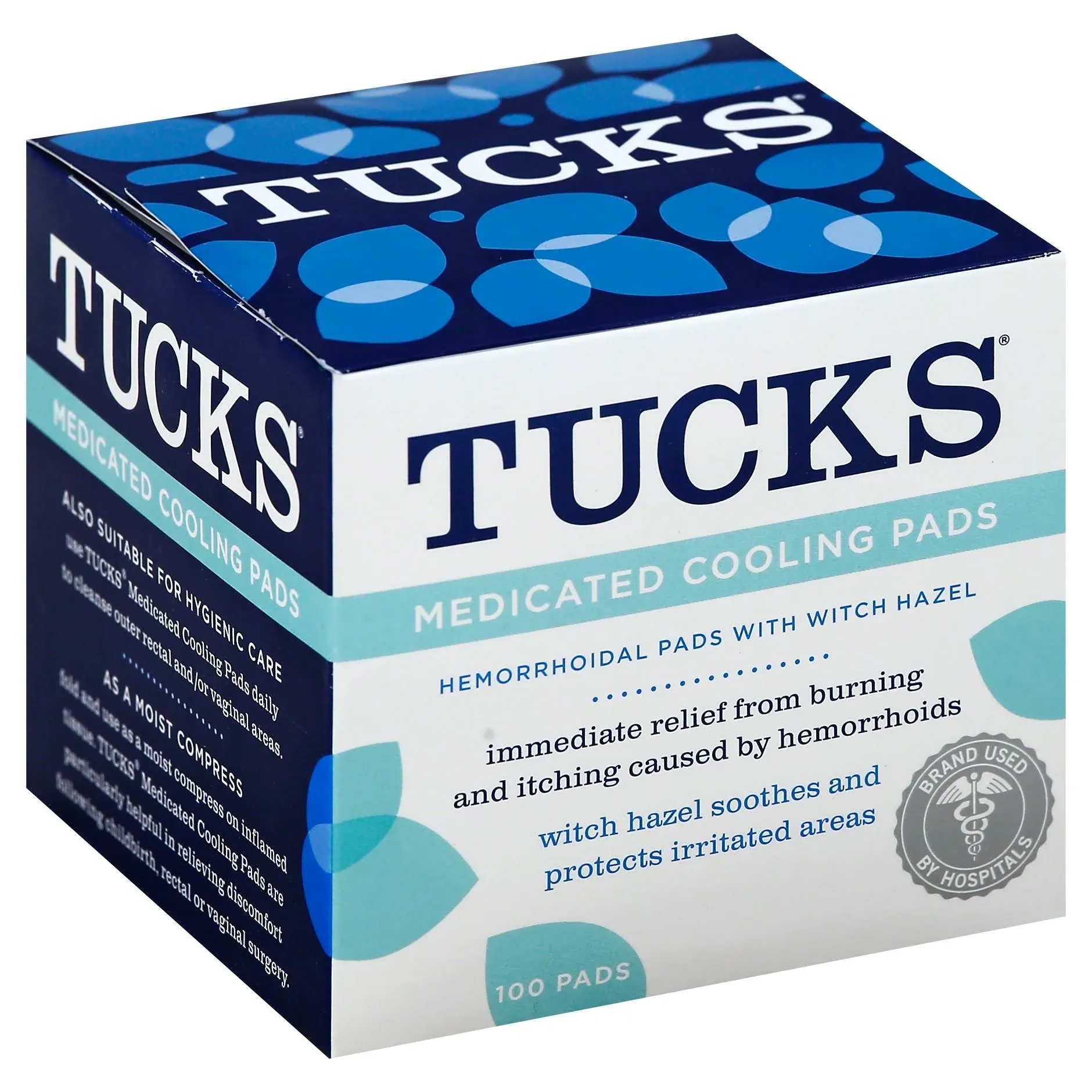 Tucks, Medicated Cooling Pads - 100