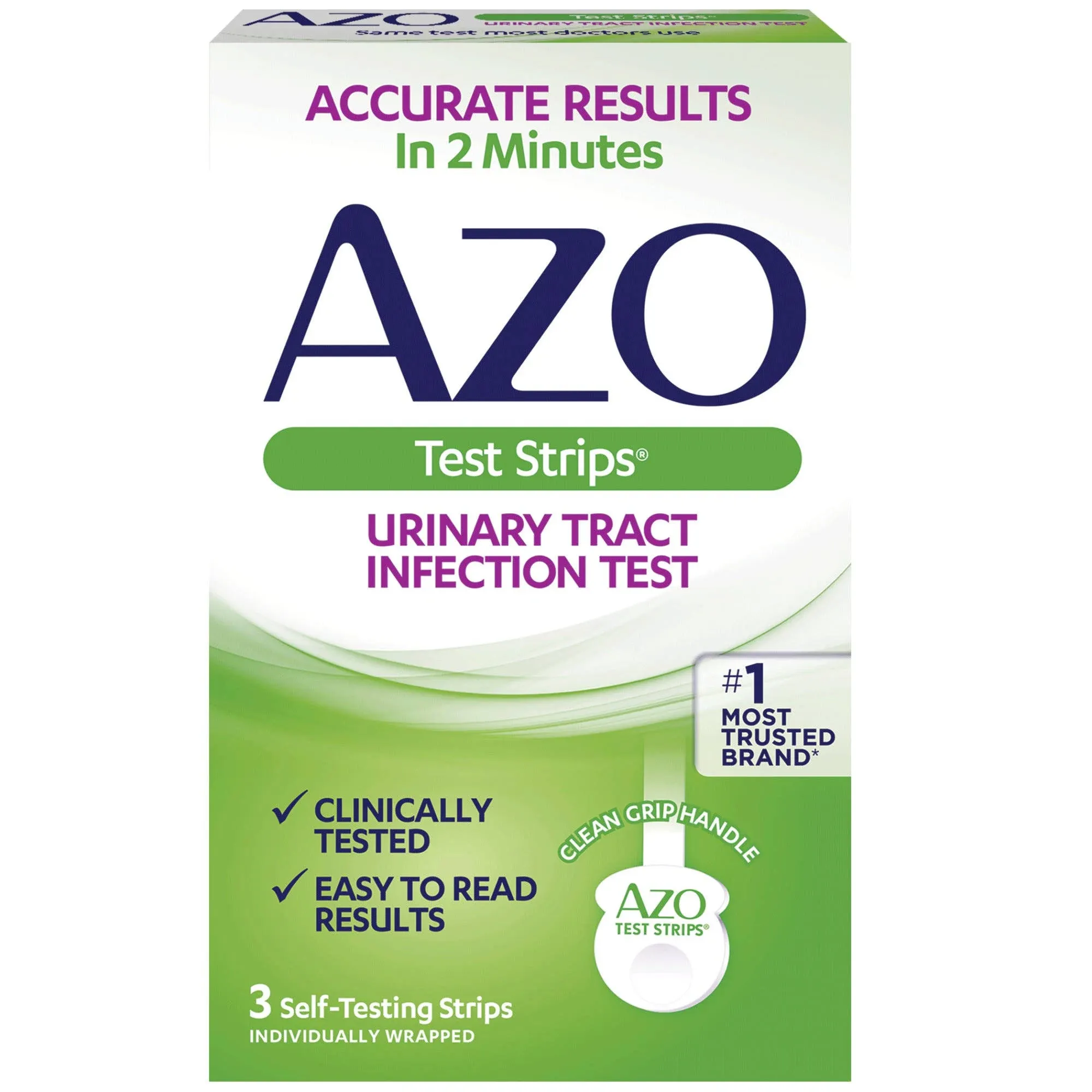 Azo Test Strips® 3-Count Urinary Tract Infection Test