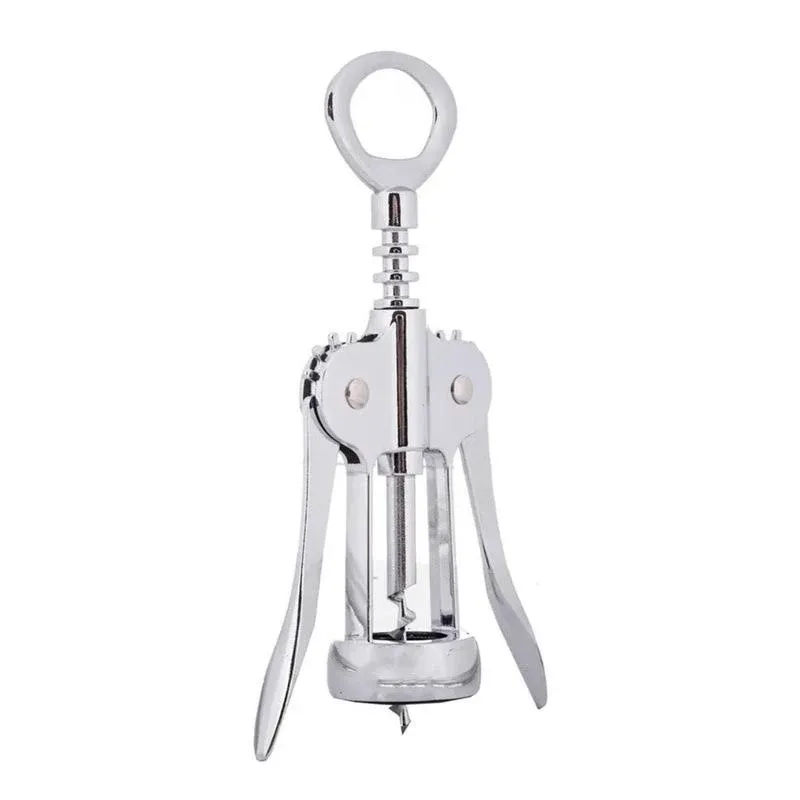 H1229 Tablecraft Premium Stainless Steel Winged Corkscrew