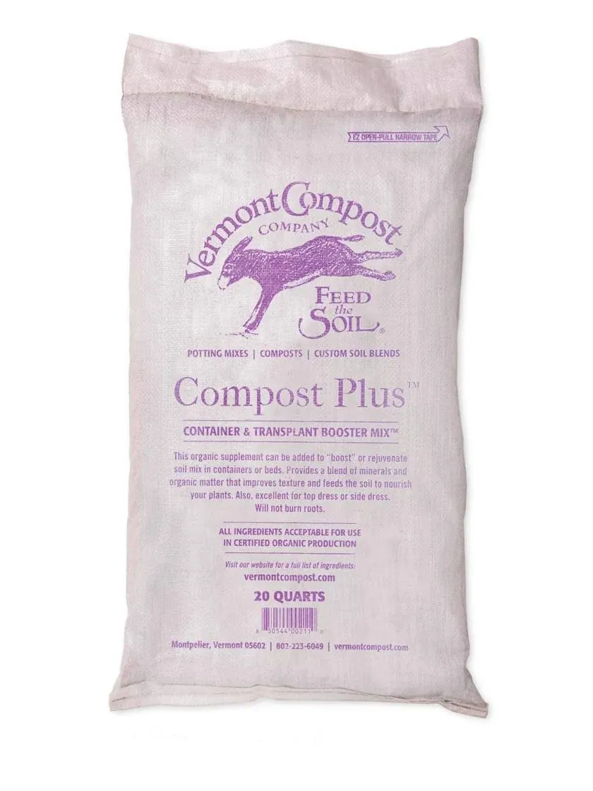 Vermont Compost Compost Plus, 20 Quart