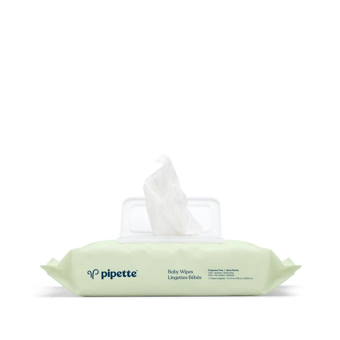 Pipette Fragrance Free Baby Wipes