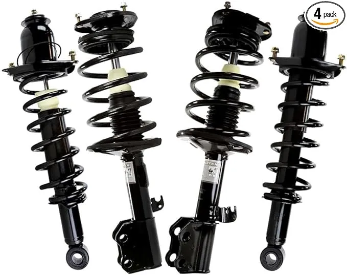 Front &amp; Rear Complete Struts Coil Springs Set of 4 for 2003-2008 Toyota Matrix