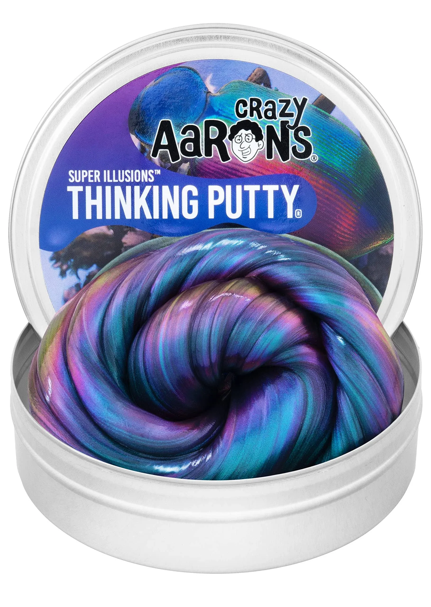 Crazy Aaron's Thinking Putty Super Illusions Putty, Super Scarab