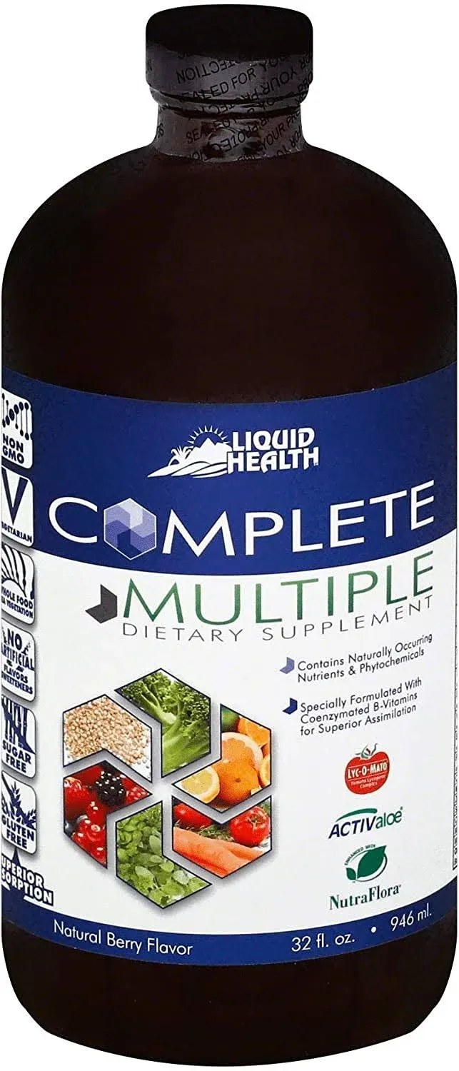 Liquid Health Complete Multiple, Natural Berry Flavor - 32 fl oz