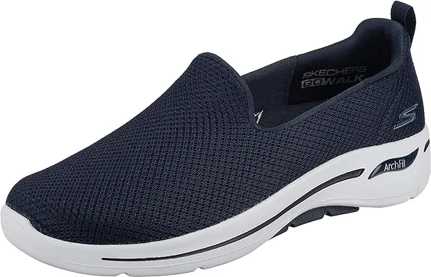 Women's Skechers Gowalk Arch Fit Grateful Slip-On Sneaker - Black - Size 10