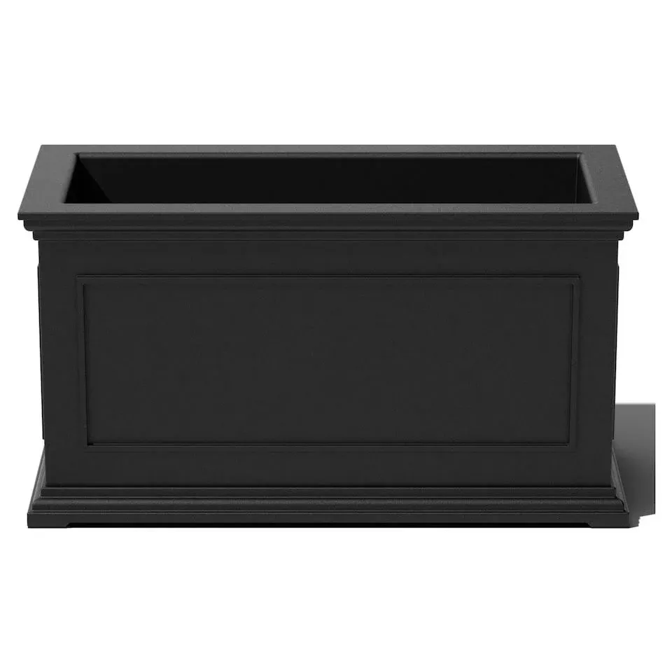 Veradek Brixton Long Planter Box 33" Planter Grey