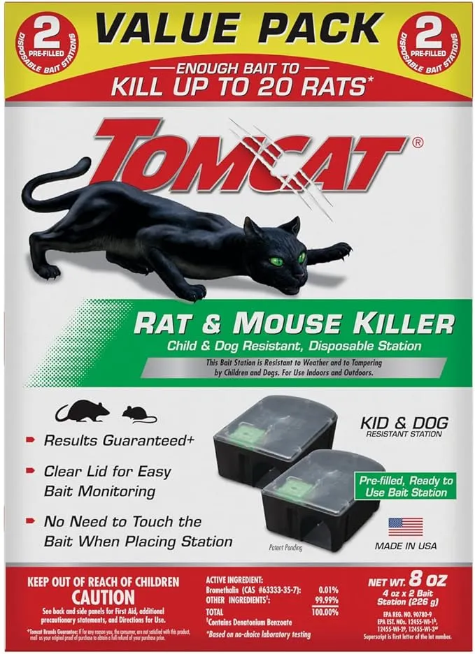 Tomcat Rat & Mouse Killer Station