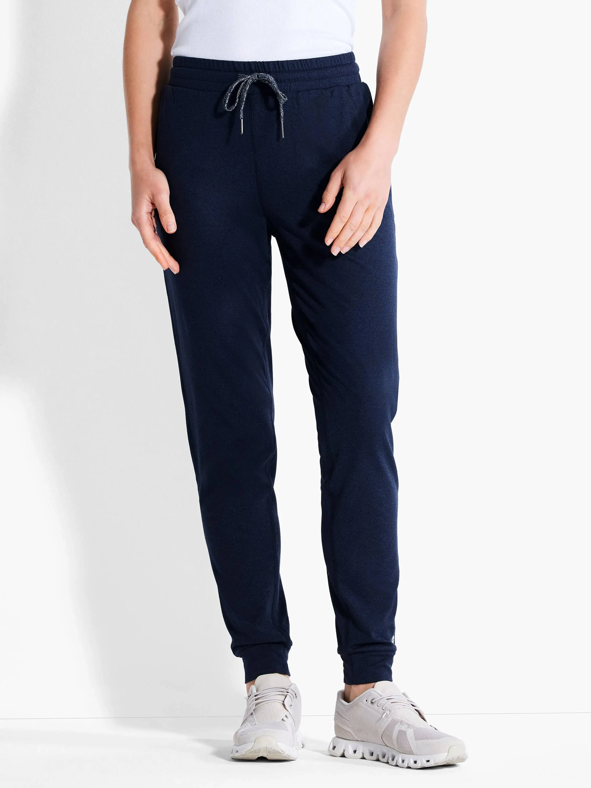 NIC+ZOE Women's Brushed Flow Joggers - Ink - Size Medium