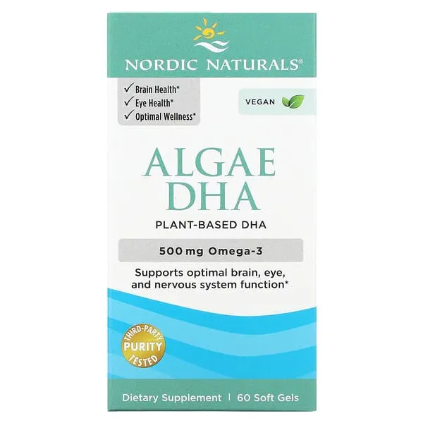 Nordic Naturals Algae DHA Softgels