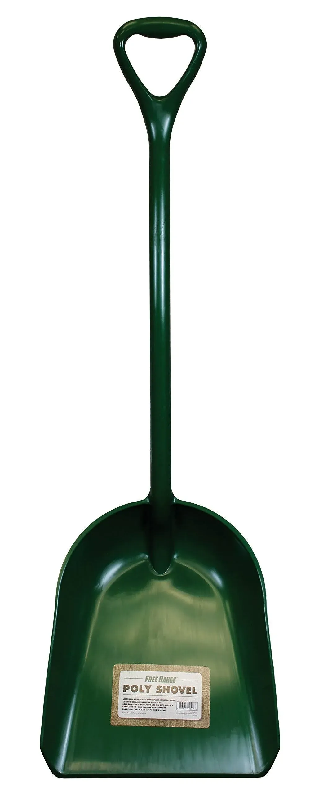 MANNA PRO PRODUCTS LLC 1000429 Poly Shovel, Cushion-Grip Handle