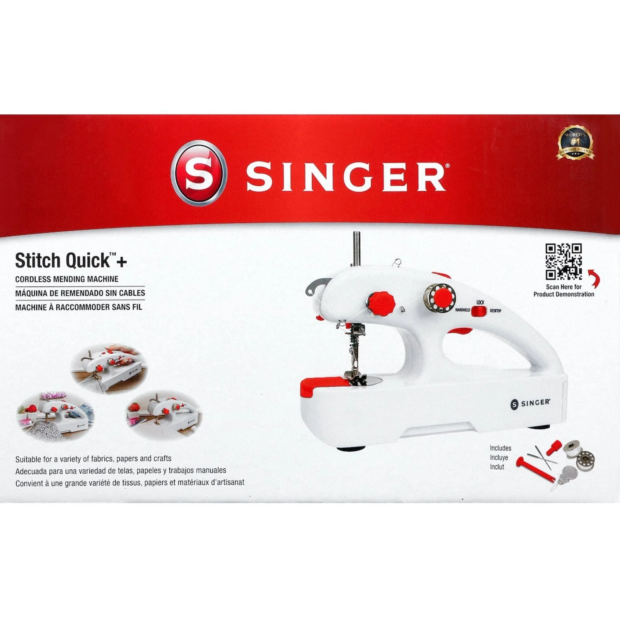 SINGER Stitch Quick + Handheld Mending Machine