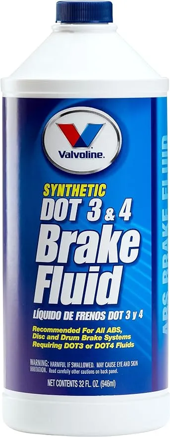 Valvoline Dot 3 & 4 Brake Fluid (32 oz)