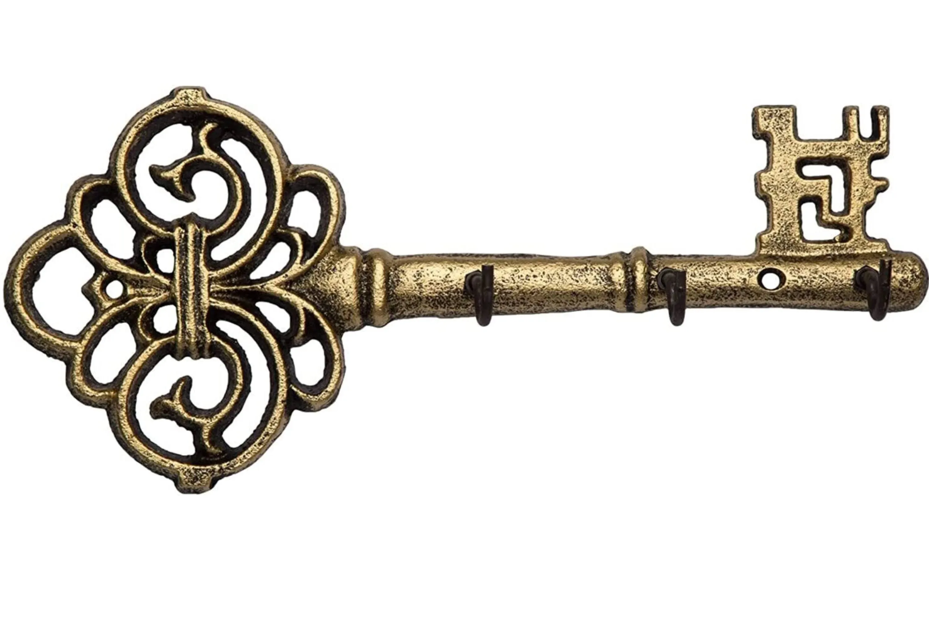 Vintage, Cast Iron Key Holder for Wall