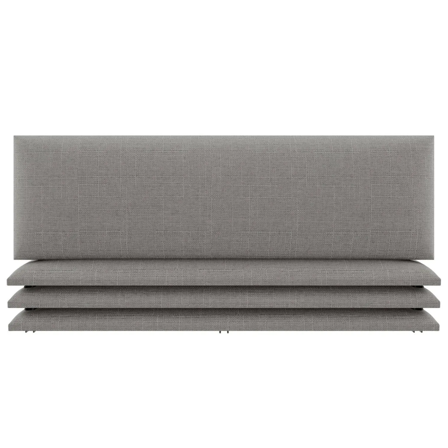 Vant Upholstered Headboards - Moondust Grey - Set of 4 Panels - King