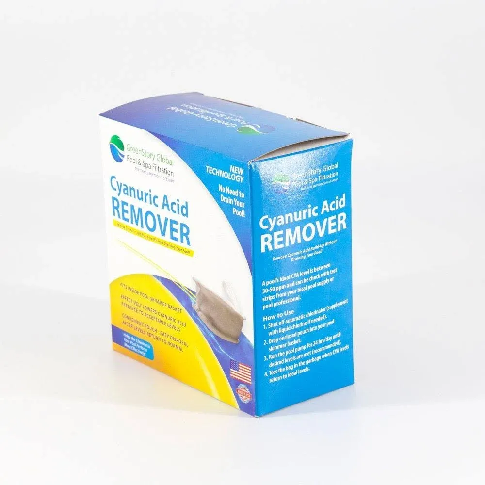 GreenStory Global Cyanuric Acid Remover, 1.5 lb (GSG-CYA-1.5)