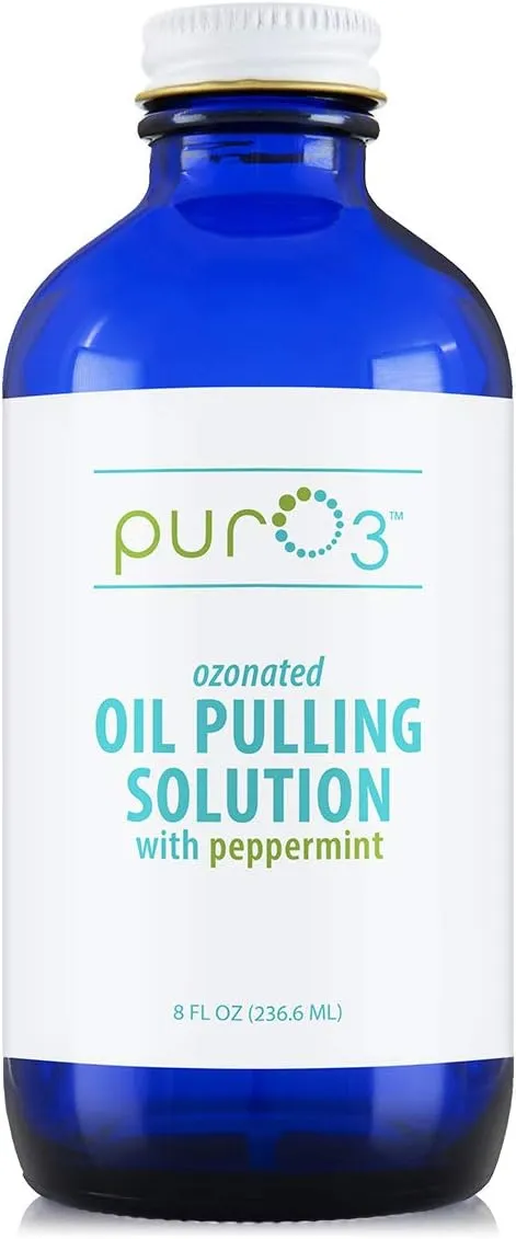 PurO3 Oil Pulling Solution with Peppermint