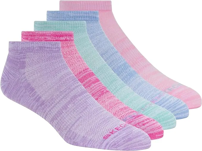 Skechers Women's 5 Pack Low Cut Socks