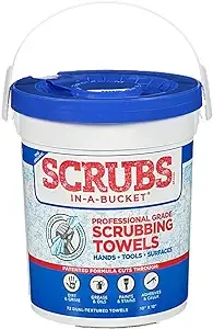 Scrubs In-A-Bucket Scrubbing Towels, Professional Grade - 72 towels