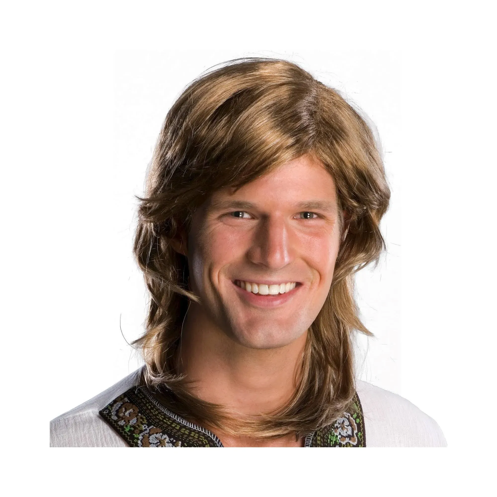 70s Guy Brown Wig Adult