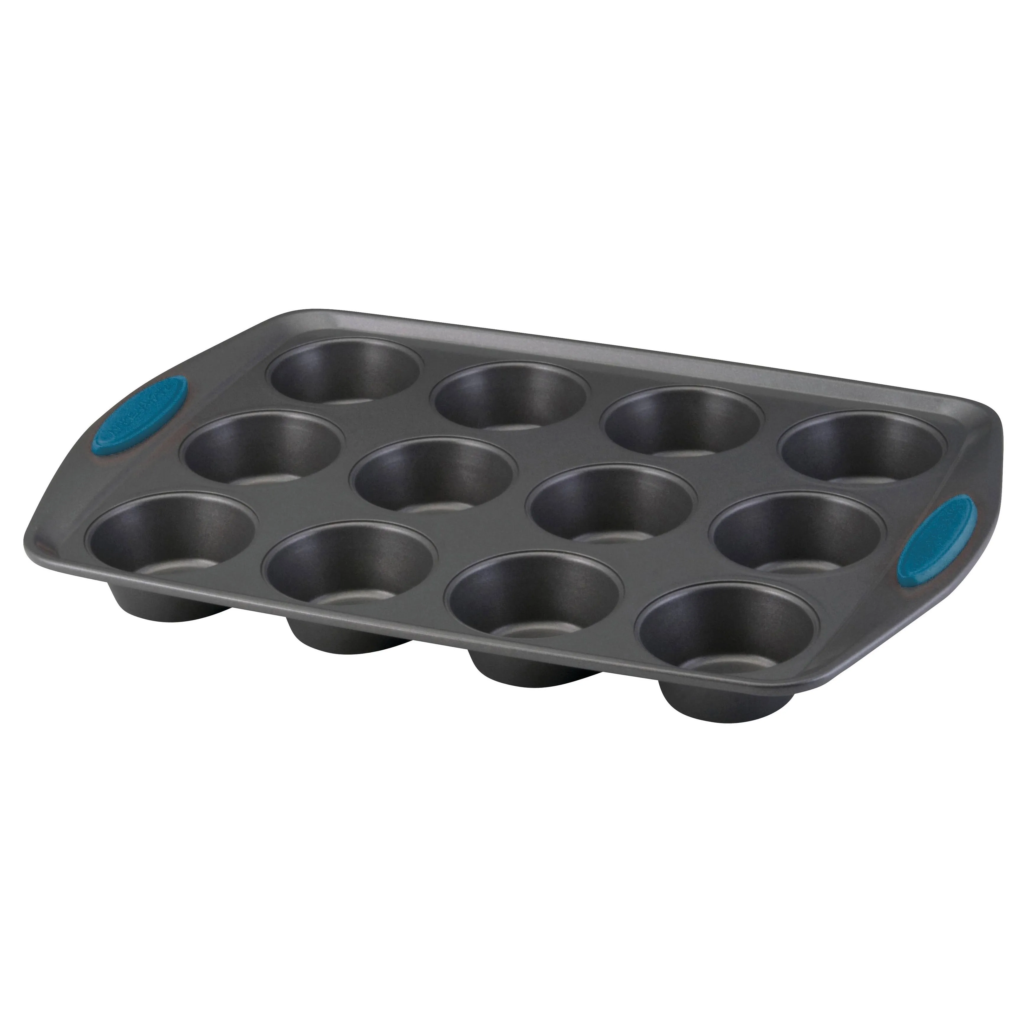 Rachael Ray 47957 Yum-O Nonstick Bakeware 12-Cup Oven Lovin Muffin & Cupcake Pan ...