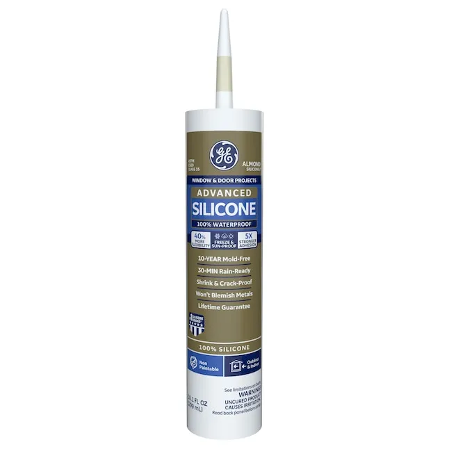 Advanced Silicone 2 10.1 oz. Clear Exterior/Interior Window and Door Sealant