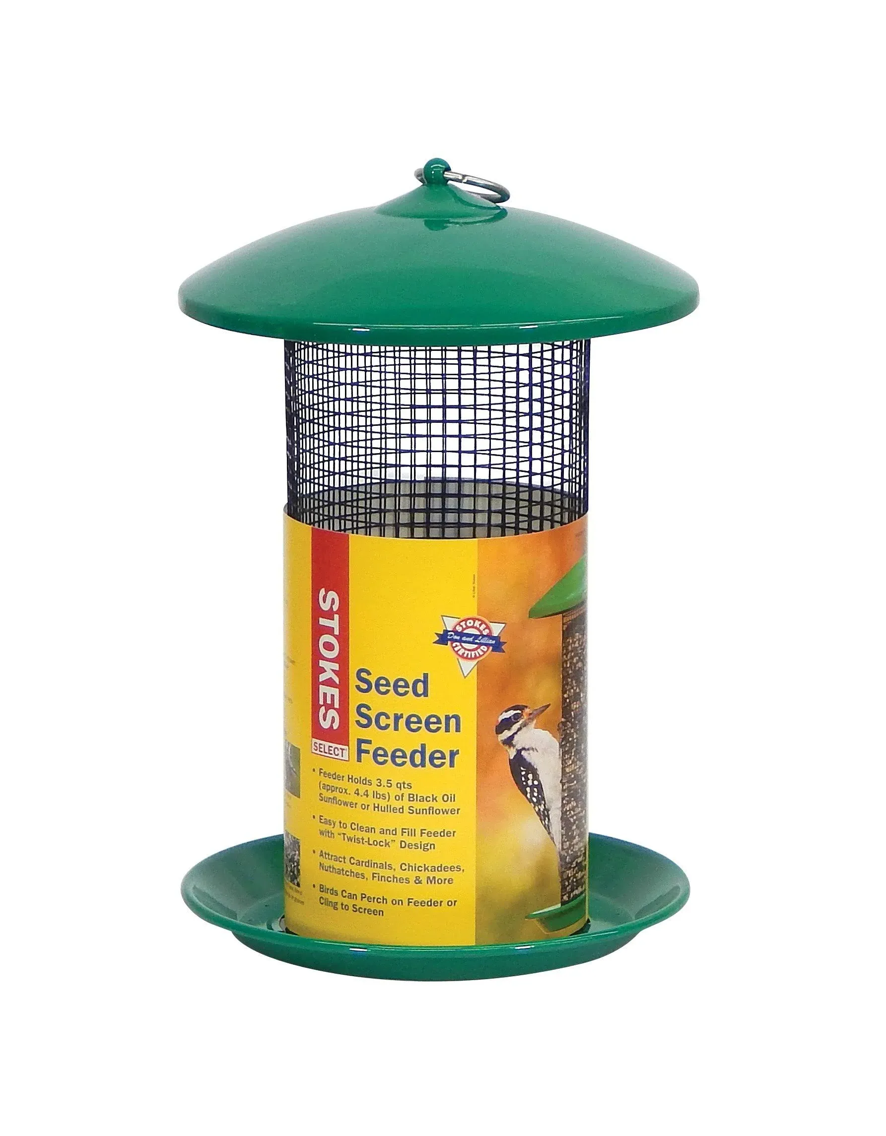 Perky-Pet Pistachio 3.5 Lb. Capacity Gazebo Bird Feeder GAZ01 Pack of 2