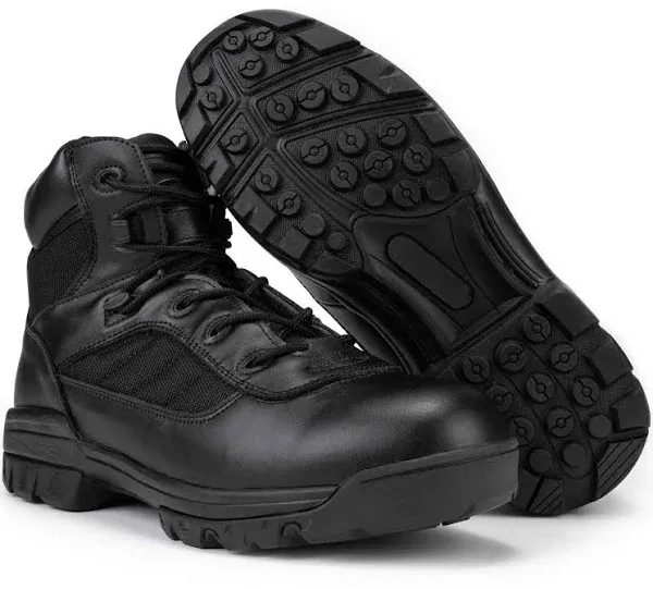 Ryno Gear Men's Tactical Combat Side Zip Boots