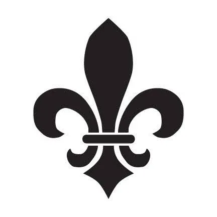 Fleur De Lis Stencil by StudioR12 | Versailles French Art - Reusable Mylar Template | Painting, Chalk, Mixed Media | Use for Journaling, DIY Home Decor - STCL923 SELECT SIZE