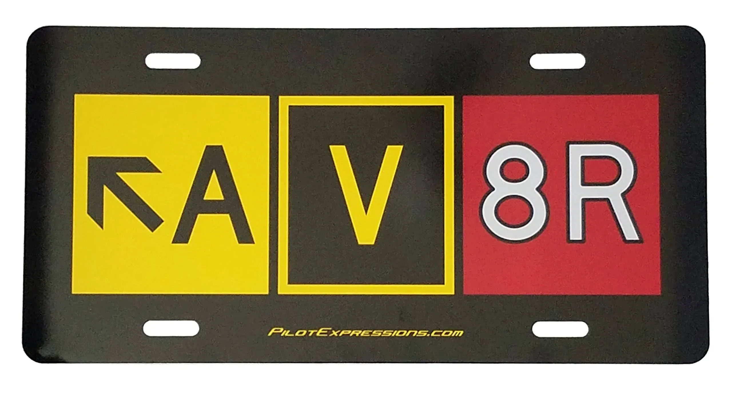 AV8R License Plate