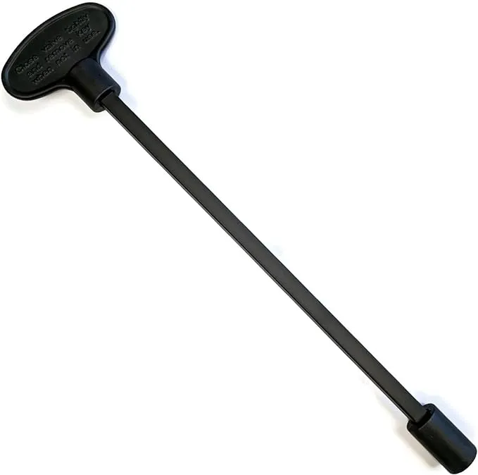 Midwest Hearth Universal Valve Key for GAS Fire Pits and Fireplaces - Flat Black ...