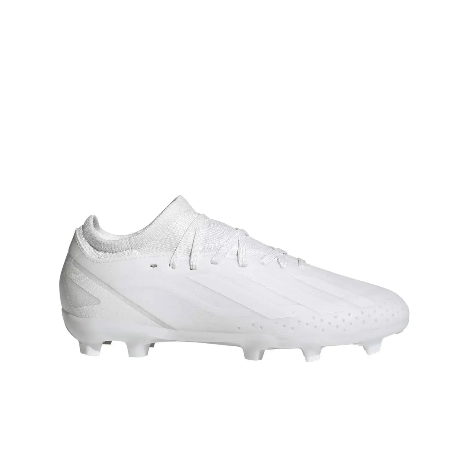 Adidas x Crazyfast.3 Youth Firm Ground Cleats Soccer ID9353 White 2.5