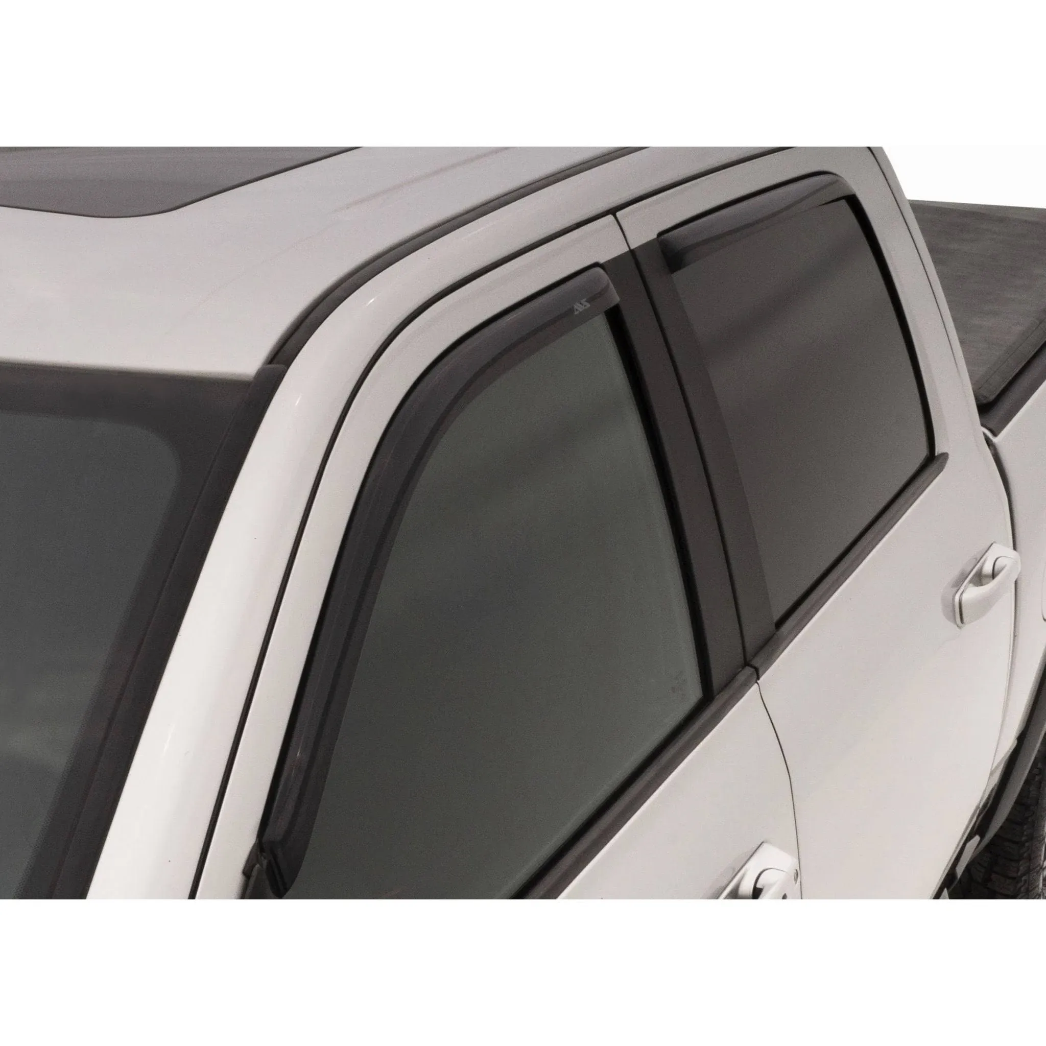 AVS 22-23 Toyota Tundra Ext. Cab/DC Ventvisor Front & Rear Window Deflectors 4pc - Smoke