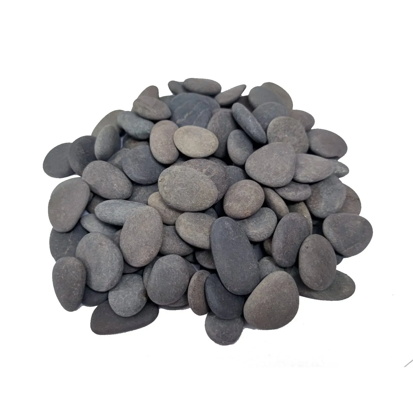 nasrslla Handpicked 100pcs 1-1.5 inch Small Painting Rocks, Natural River Rocks Smooth Flat Pebbles for Crafts, Painting Activities, D