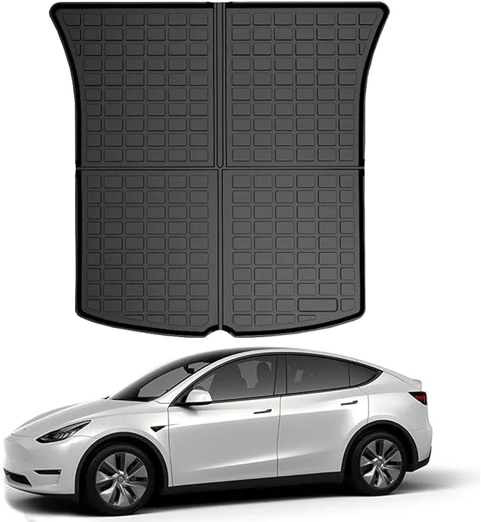 NEW 2020-2024 Tesla Model Y All Weather Anti-Slip Floor Mats 6 Piece FREE SHIP