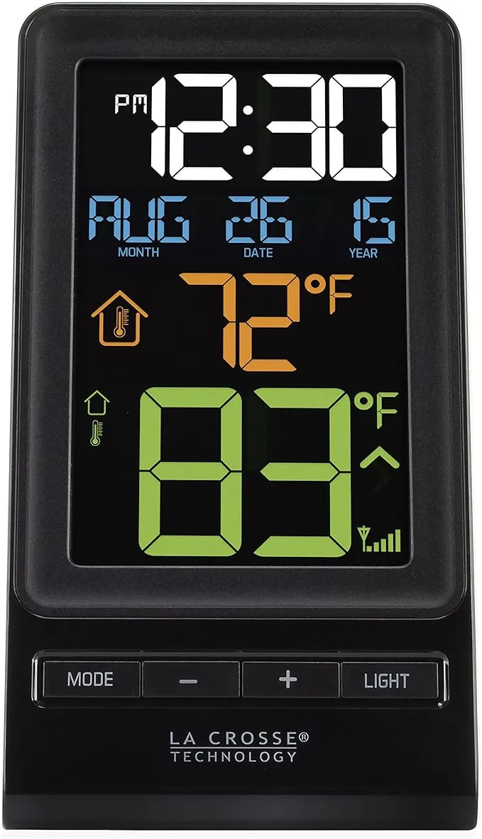 La Crosse Technology 308-1415 Wireless Thermometer, Black