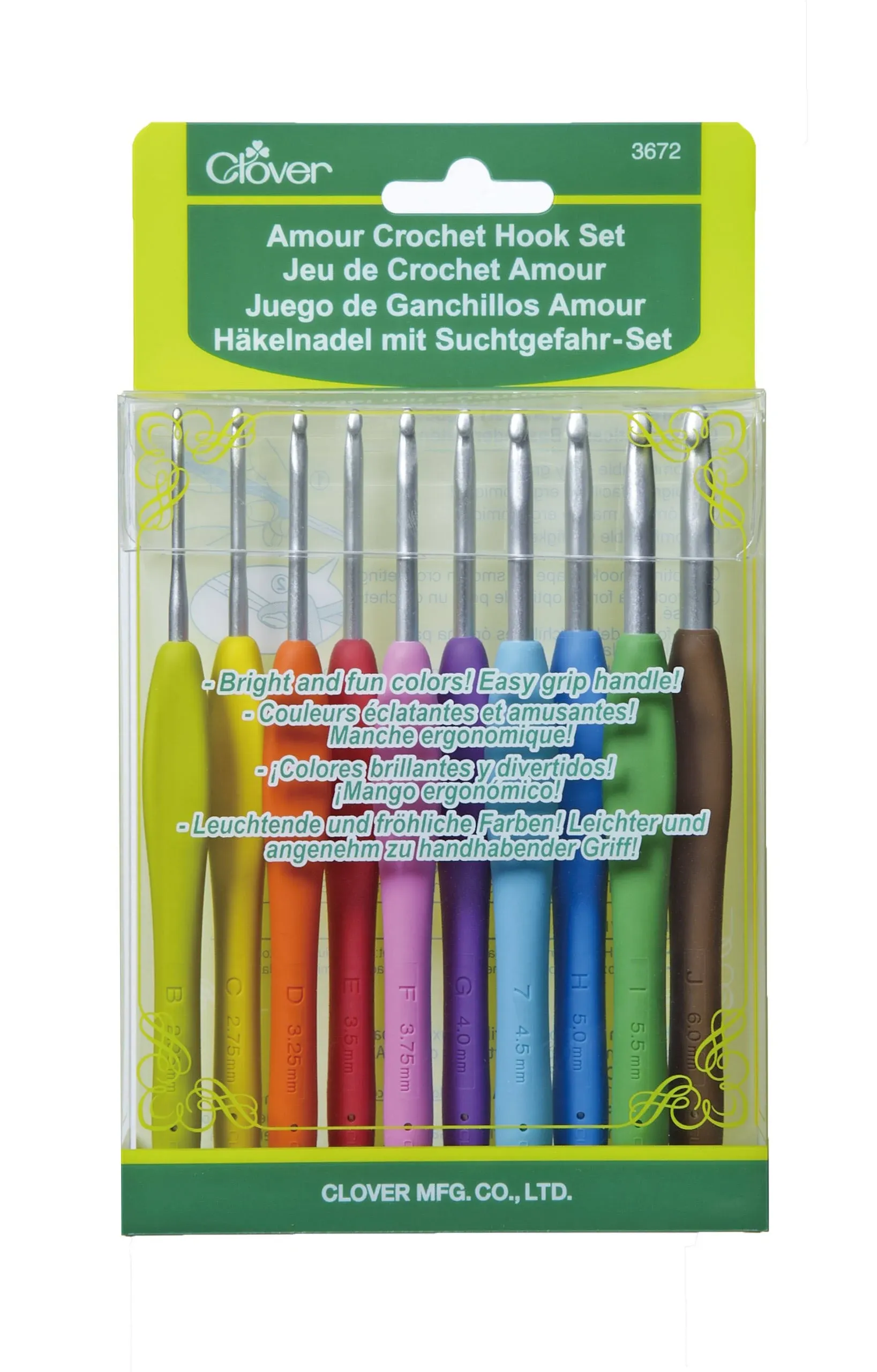 Clover Amour Crochet Hook Set