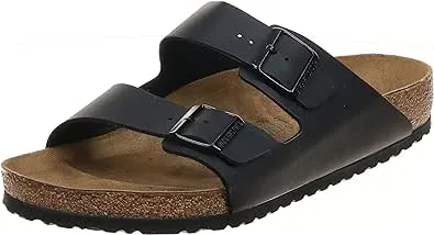 Birkenstock Men's Amalfi Leather Soft Footbed Arizona Sandals