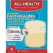 Advanced Fast Healing Hydrocolloid Gel Bandages, Regular 20 ct | 2X Faster He...