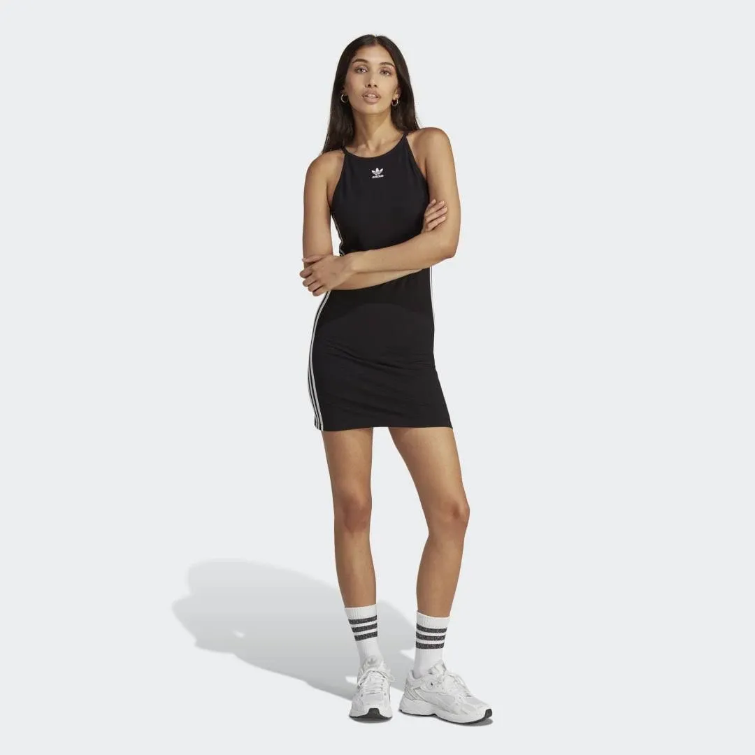 Adidas Originals Women's Adicolor Classics Tight Summer Dress - Black - Size L