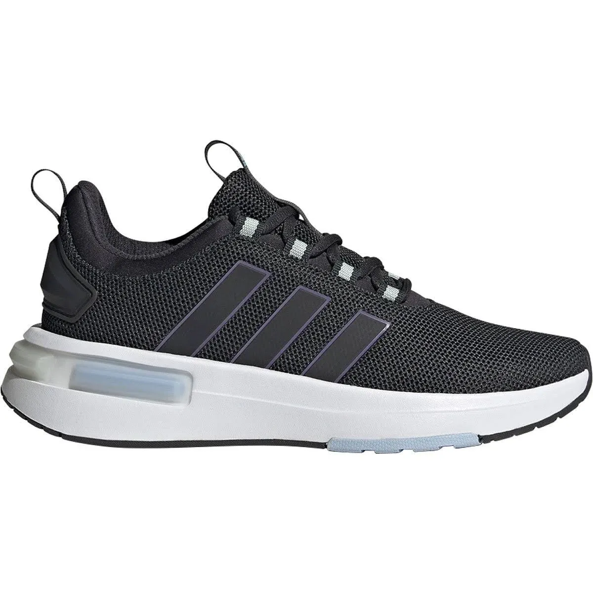 Adidas Racer TR23 Shoes - Women's - Carbon / Carbon / Blue Dawn - 8