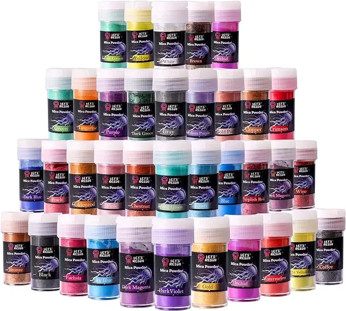 Let's Resin Mica Pigment Powder