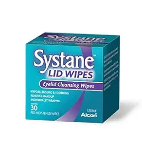 Systane Lid Wipes Eyelid Cleansing Wipes, 30 Count (Pack of 3)