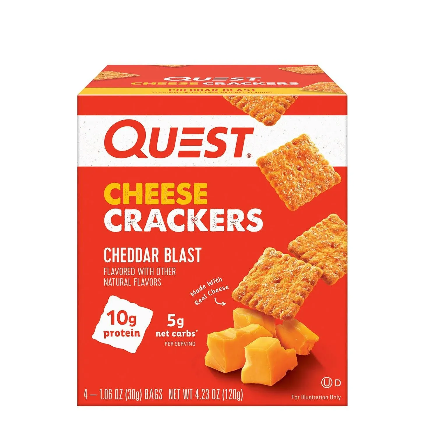 Quest Nutrition - High Protein Cheese Crackers - Box 4