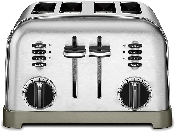 Cuisinart - 4 Slice Metal Classic Toaster