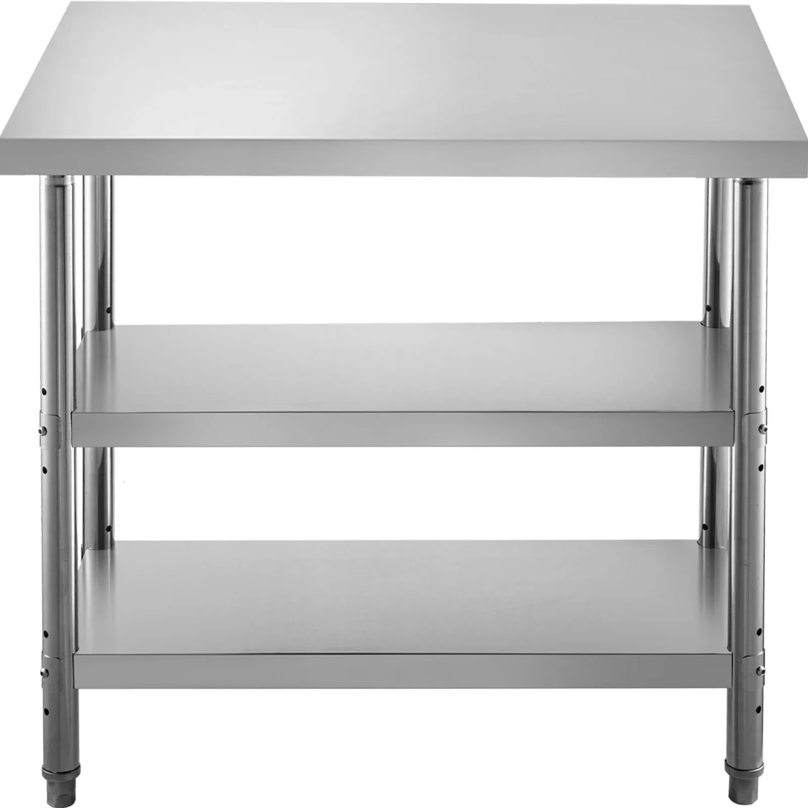 VEVOR Prep Table Commercial Stainless Steel Table